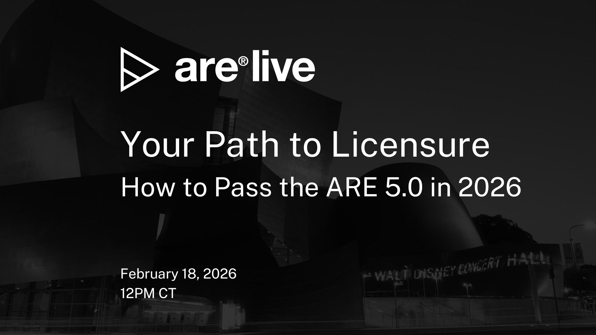 How to Pass the ARE 5.0 in 2026 (ARE Live Episode)